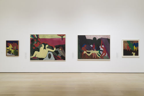 View of Bob Thompson: This House Is Mine at the Hammer Museum