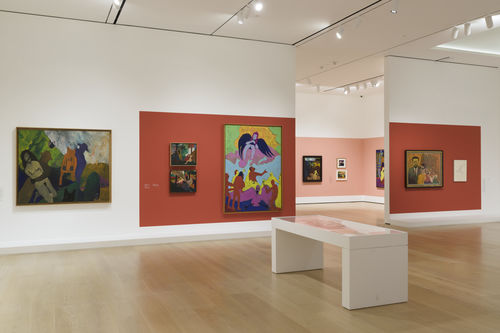 View of Bob Thompson: This House Is Mine at the Hammer Museum