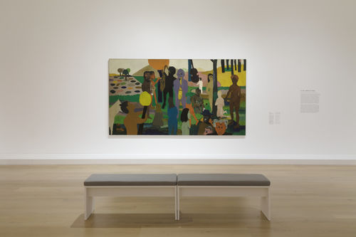 View of Bob Thompson: This House Is Mine at the Hammer Museum