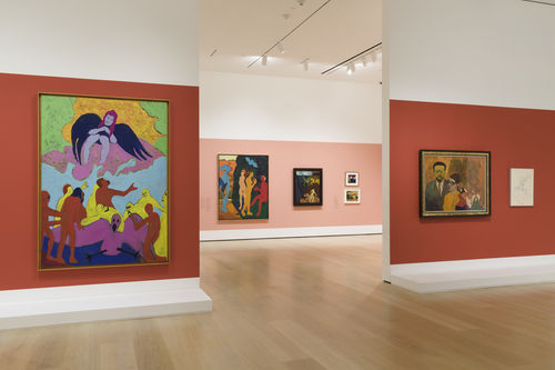 View of Bob Thompson: This House Is Mine at the Hammer Museum