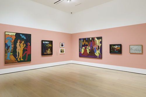 View of Bob Thompson: This House Is Mine at the Hammer Museum