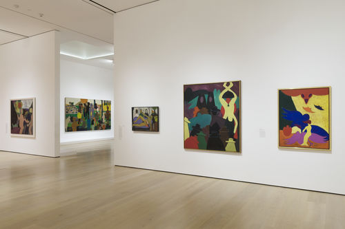 View of Bob Thompson: This House Is Mine at the Hammer Museum