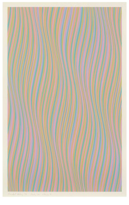 Colorful abstract wavy lines