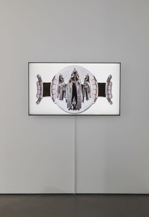Installation photograph of Hammer Projects: Eric-Paul Riege