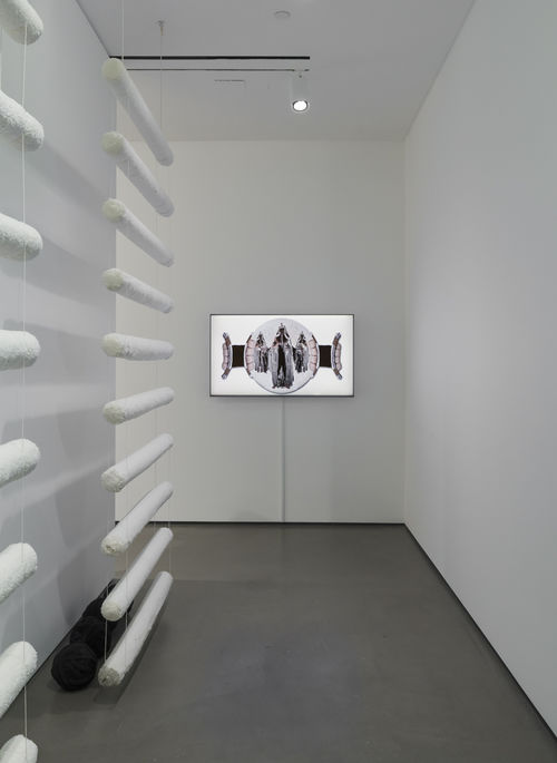 Installation photograph of Hammer Projects: Eric-Paul Riege