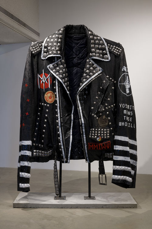 Giant punk studded jacket