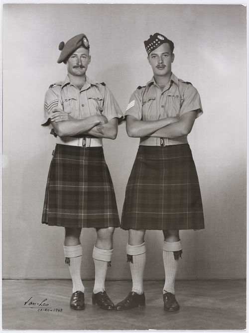 Two men in kilts