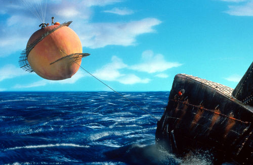 Still from James and the Giant Peach