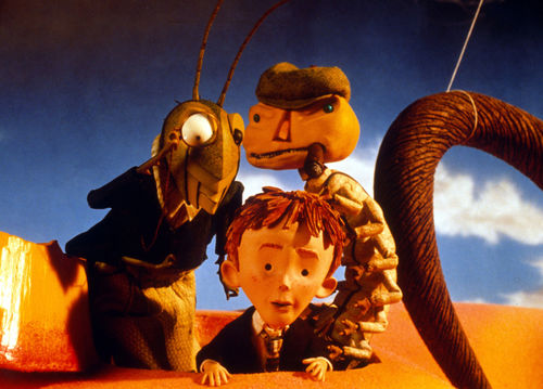 Movie still from James and the Giant Peach 