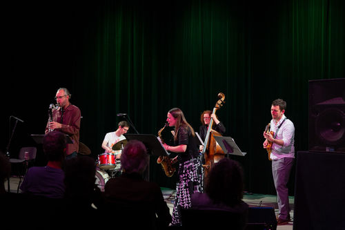 The Beth Schenck Quintet performing live