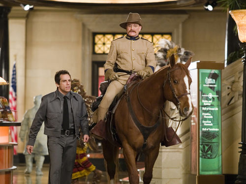 Ben Stiller and Robin Williams in Night at the Museum