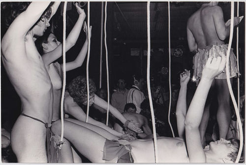 Photo of a happening full of naked bodies