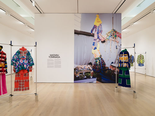 View of a gallery exhibition