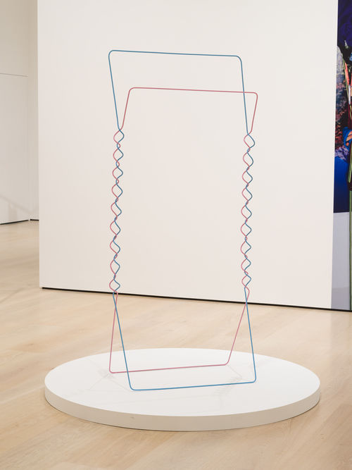 View of a gallery exhibition