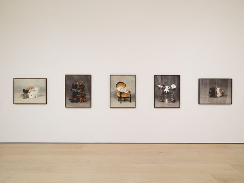 View of a gallery exhibition