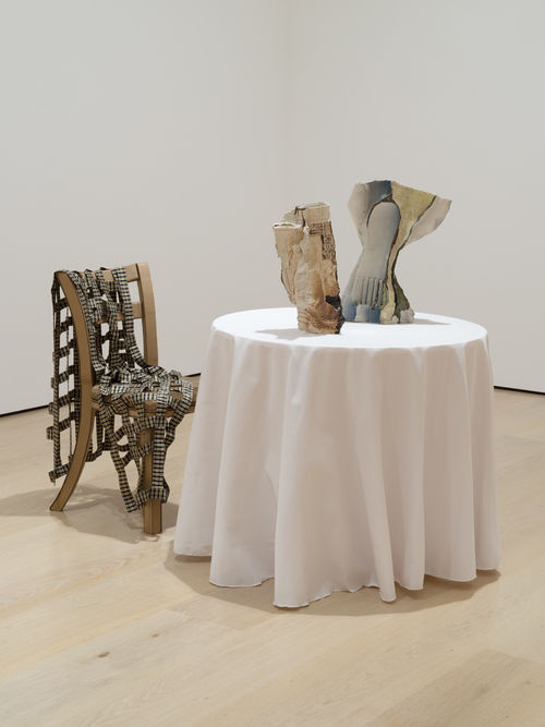 View of a gallery exhibition