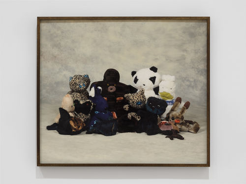 View of a gallery exhibition