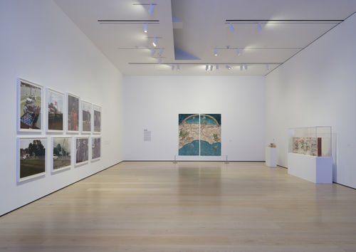 View of a gallery exhibition