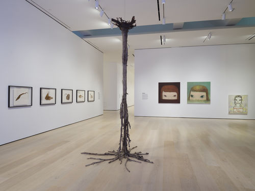 View of a gallery exhibition