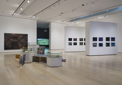 View of a gallery exhibition