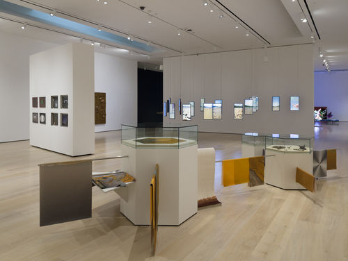 View of a gallery exhibition