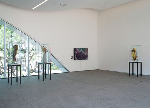View of a gallery exhibition