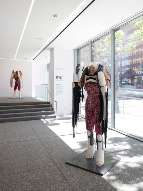 View of a gallery exhibition