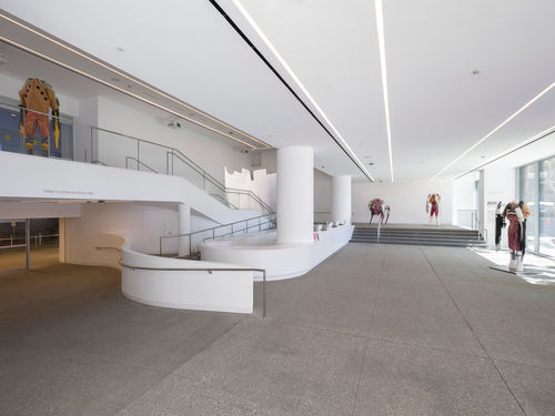 View of a gallery exhibition