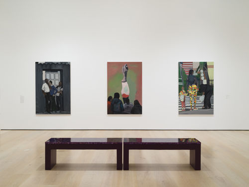 Noah Davis exhibition installation view