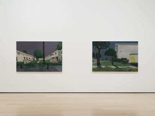 Noah Davis exhibition installation view