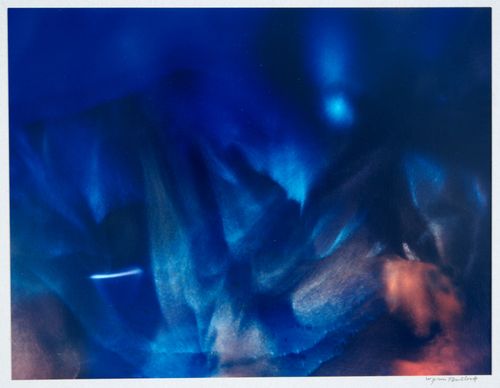 image of blue light abstraction