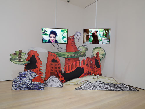 Video installation by Danielle Dean