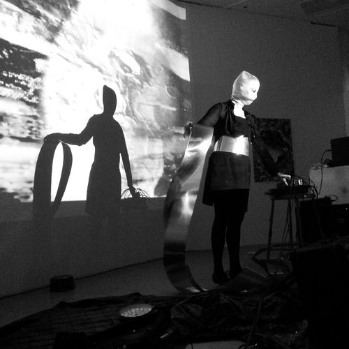 Suzy Poling performance at LAND AND SEA, 2015