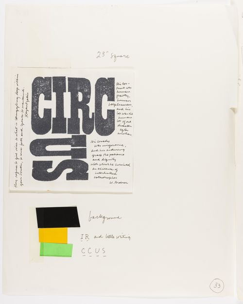 Corita Kent, Untitled, 1968