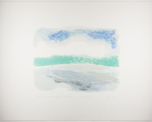 Corita Kent, rivers, 1982