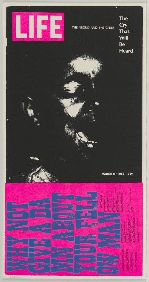 Corita Kent, the cry that will be heard, 1969