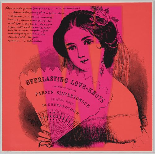 Corita Kent, w what every woman knows, 1968