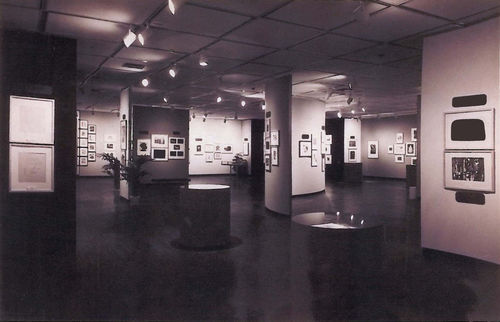 Installation view of The Fred Grunwald Collection: A Memorial Exhibition, Grunwald Graphic Arts Foundation, Dickson Art Center, UCLA, 1966