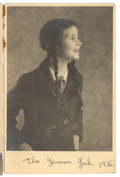 Lotte Grunwald, "The German Girl," 1936