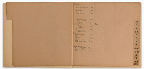 Galerie Paul Prouté, Fred Grunwald sales ledger, page 6