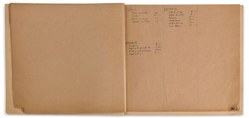Galerie Paul Prouté, Fred Grunwald sales ledger, page 19