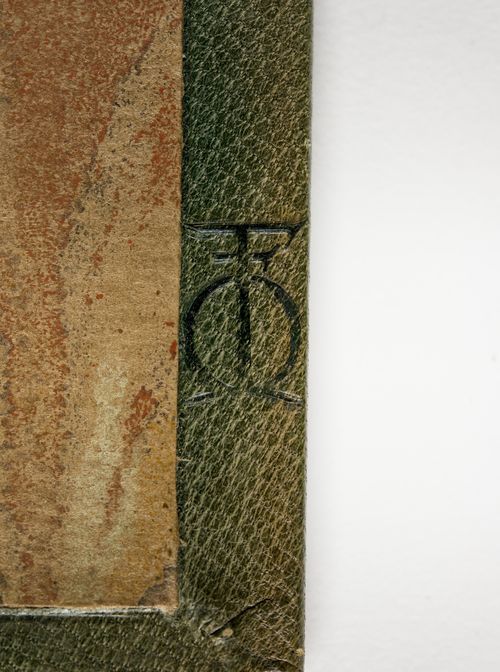 Ernst Ludwig Kirchner, Umbra Vitae (The Shadow of Life, 1919–1923), binder's mark