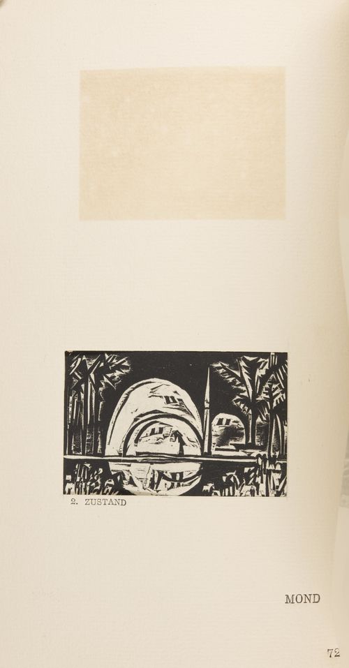 Ernst Ludwig Kirchner, Umbra Vitae (The Shadow of Life, 1919–1923), page 72 ("Mond")  