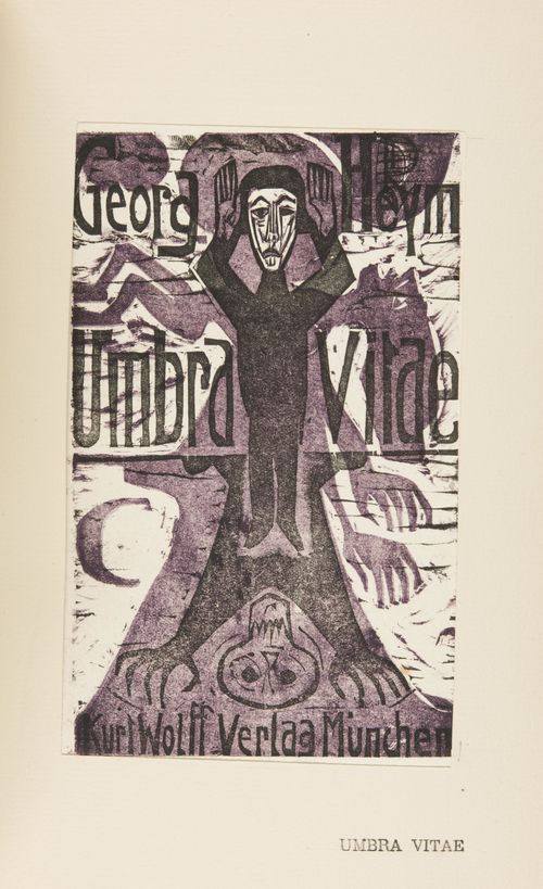 Ernst Ludwig Kirchner, Umbra Vitae (The Shadow of Life, 1919–1923), frontispiece