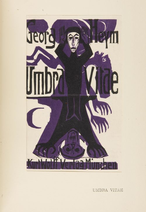 Ernst Ludwig Kirchner, Umbra Vitae (The Shadow of Life, 1919–1923), frontispiece 
