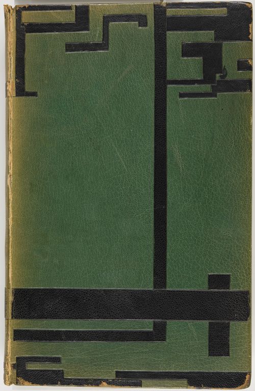 Ernst Ludwig Kirchner, Umbra Vitae (The Shadow of Life, 1919–1923), binding 