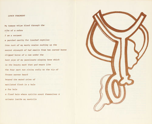 Festivals & Funerals, by Jayne Cortez, 1971