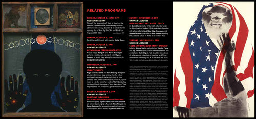 Back design for invitation to the opening of "Now Dig This!," October 1, 2011. Hammer Museum, Los Angeles