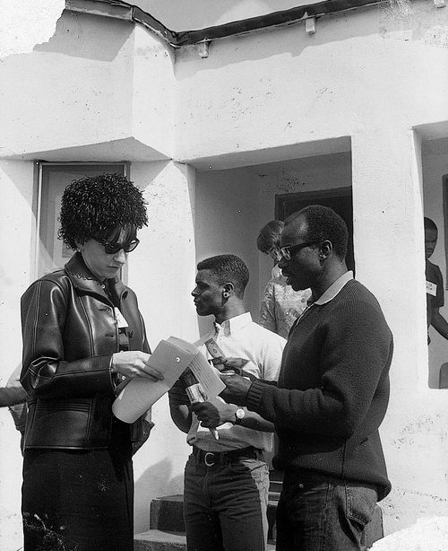 Sue Welsh and Noah Purifoy at Watts Towers Arts Center