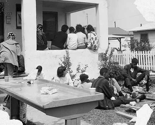 Teens at Watts Towers Arts Center